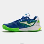 Joma 82P4R3754 الأزرق الملكي الأصفر الفلوريسنت نقطة الأحذية 22 محكمة صلبة - Image 2