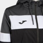 Joma 82P4R3755 أسود أبيض رمادي غامق طاقم سترة المطر رابعا نحيف - Image 3
