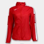 Joma 82P4R3757 احمر ابيض بطولة سترة المطر الرابع نحيف