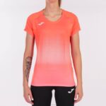 Joma 82P4R3761 نيون المرجان الأبيض قميص قصير الأكمام النخبة السابع نحيف - Image 2