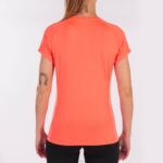Joma 82P4R3761 نيون المرجان الأبيض قميص قصير الأكمام النخبة السابع نحيف - Image 3