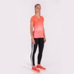 Joma 82P4R3761 نيون المرجان الأبيض قميص قصير الأكمام النخبة السابع نحيف - Image 4