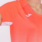 Joma 82P4R3761 نيون المرجان الأبيض قميص قصير الأكمام النخبة السابع نحيف - Image 7