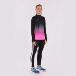 Joma 82P4R3762 أسود أبيض وردي فلوري قميص من النوع الثقيل النخبة السابع نحيف - Image 10