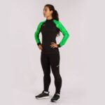 Joma 82P4R3765 أسود أخضر نيون قميص من النوع الثقيل النخبة التاسع نحيف - Image 4