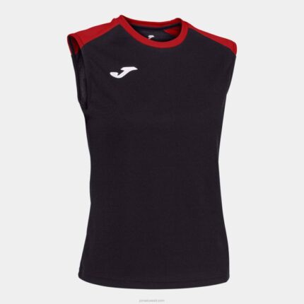 Joma 82P4R3771 أسود أحمر بطولة قمة الدبابة البيئية نحيف