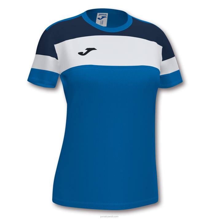 joma_82p4r3784_d8a7d984d8a3d8b2d8b1d982_d8a7d984d985d984d983d98a_d8a7d984d8a3d8b2d8b1d982_d8a7d984d8afd8a7d983d986_d8a7d984d8a.jpg Joma 82P4R3784 الأزرق الملكي الأزرق الداكن الأبيض قميص بأكمام قصيرة طاقم رابعا نحيف - Image 1