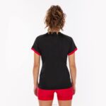 Joma 82P4R3786 أسود أحمر قميص بأكمام قصيرة سوبر نوفا نحيف - Image 3
