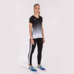 Joma 82P4R3789 أسود أبيض رمادي قميص قصير الأكمام النخبة السابع نحيف - Image 4