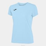 Joma 82P4R3811 السماء الزرقاء قميص قصير الأكمام كومبي نحيف