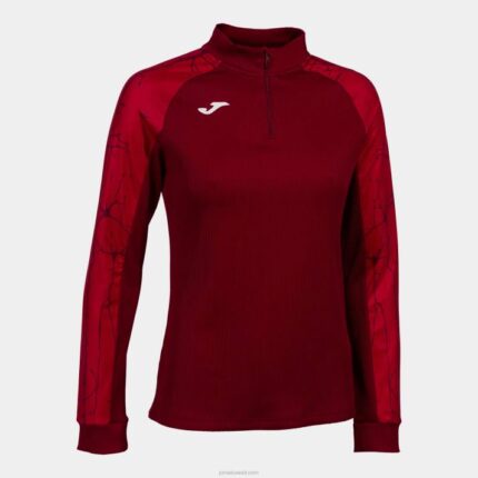 Joma 82P4R3824 أحمر قميص من النوع الثقيل النخبة التاسع نحيف