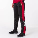Joma 82P4R3833 أسود أحمر بطولة السراويل الطويلة الرابع نحيف - Image 5