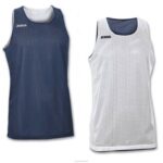 Joma 82P4R3838 الأزرق الداكن الأبيض بلا أكمام تي شيرت آرو