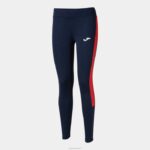 Joma 82P4R3840 الأزرق الداكن الأحمر بطولة ايكو لباس ضيق طويل نحيف