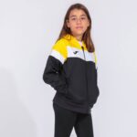 Joma 82P4R3844 أسود أصفر أبيض طاقم سترة مقنعين الرابع نحيف - Image 3
