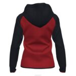 Joma 82P4R3845 أحمر أسود سوبر نوفا II سترة مقنعين نحيف - Image 2
