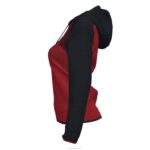 Joma 82P4R3845 أحمر أسود سوبر نوفا II سترة مقنعين نحيف - Image 3