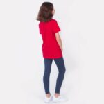 Joma 82P4R3846 أحمر قميص قصير الاكمام صحراوي نحيف - Image 8