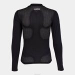 Joma 82P4R3857 أسود قميص طويل الأكمام استراحة نحيف - Image 2