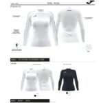 Joma 82P4R3857 أسود قميص طويل الأكمام استراحة نحيف - Image 5