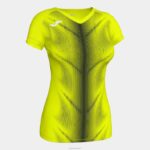 Joma 82P4R3879 نيون أصفر أسود قميص بأكمام قصيرة أوليمبيا نحيف