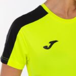 Joma 82P4R3892 نيون أصفر أسود أكاديمية قميص بأكمام قصيرة iii نحيف - Image 3