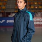 Joma 82P4R3896 الأزرق الداكن الفيروز الفلوريسنت سترة المطر trivor نحيف - Image 3