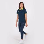 Joma 82P4R3907 الأزرق الداكن أصفر فلوري بطولة قميص بولو قصير الاكمام vi نحيف - Image 5