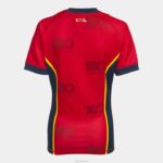 Joma 82P4R3915 أحمر قميص قصير الاكمام 1st موحدة الاتحاد الاسباني للرجبي نحيف - Image 2