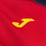 Joma 82P4R3915 أحمر قميص قصير الاكمام 1st موحدة الاتحاد الاسباني للرجبي نحيف - Image 3