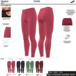 Joma 82P4R3920 أسود لباس ضيق طويل دافني نحيف - Image 5