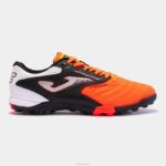 Joma 82P4R3929 برتقالي أسود حذاء كرة القدم Cancha 23 turf