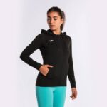 Joma 82P4R3942 أسود مقنعين سترة النحت الثاني نحيف - Image 14