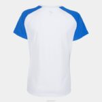 Joma 82P4R3951 أبيض أزرق ملكي قميص بأكمام قصيرة أكاديمية رابعا نحيف - Image 6