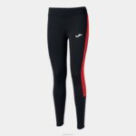 Joma 82P4R3961 أسود أحمر بطولة ايكو لباس ضيق طويل نحيف