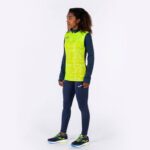Joma 82P4R3962 الأزرق الداكن أصفر فلوري قميص من النوع الثقيل النخبة الثامن نحيف - Image 4