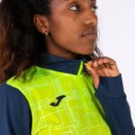 Joma 82P4R3962 الأزرق الداكن أصفر فلوري قميص من النوع الثقيل النخبة الثامن نحيف - Image 5