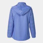 Joma 82P4R3976 أزرق Rainjacket مونتريال نحيف - Image 2