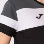 Joma 82P4R3981 أسود أبيض رمادي غامق قميص بأكمام قصيرة طاقم رابعا نحيف - Image 3