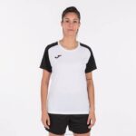 Joma 82P4R3998 أبيض أسود قميص بأكمام قصيرة أكاديمية رابعا نحيف - Image 2