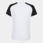 Joma 82P4R3998 أبيض أسود قميص بأكمام قصيرة أكاديمية رابعا نحيف - Image 7