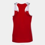 Joma 82P4R4001 احمر ابيض أعلى سجل للدبابات الثاني نحيف - Image 7