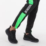 Joma 82P4R4014 أسود أخضر نيون بطولة السراويل الطويلة الرابع نحيف - Image 8