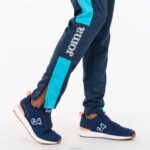 Joma 82P4R4017 الأزرق الداكن الفيروز الفلوريسنت بطولة السراويل الطويلة الرابع نحيف - Image 7