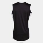 Joma 82P4R4022 أسود أبيض تي شيرت بلا أكمام كانشا ​​الثالث نحيف - Image 3