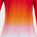 Joma 82P4R4024 أحمر أبيض أصفر قميص من النوع الثقيل النخبة السابع نحيف - Image 8