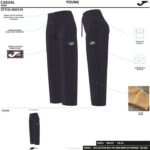 Joma 82P4R4039 أسود لونغز السراويل دافني نحيف - Image 4