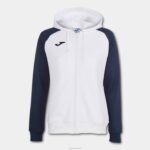 Joma 82P4R4046 أبيض كحلي أكاديمية جاكيت مقنع رابعًا نحيف