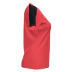 Joma 82P4R4055 نيون المرجان الأسود أكاديمية قميص بأكمام قصيرة iii نحيف - Image 2