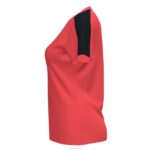 Joma 82P4R4055 نيون المرجان الأسود أكاديمية قميص بأكمام قصيرة iii نحيف - Image 4